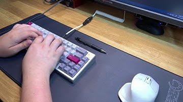Kyuu w/ Lubed Zealios V2 65g TX Springs Sound Test/Typing Test