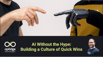 AI Without the Hype: Building a Culture of Quick Wins - AMA Marketing Edge Conference