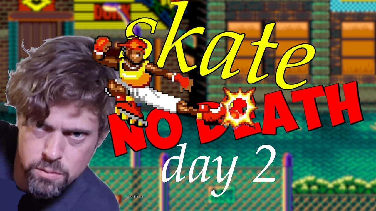 Streets of Rage 2 No Death Skate Attempts Day 2