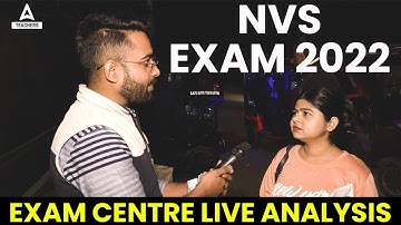 NVS PGT Exam Analysis 2022 | NVS PGT Exam Centre Review | NVS PGT Exam Centre Live Analysis