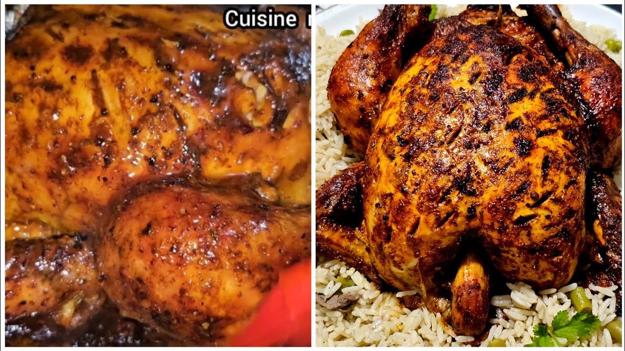 دجاج محمر في الكوشة لذيذ 😋