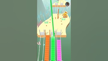 Speedrun Bridge Race Lvl-310 Gaming Videos #bridge #race #gameplay #gaming #videos #shorts #funny