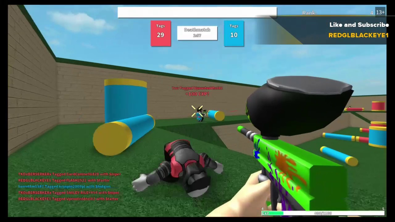 Roblox Paintball Frenzy YouTube
