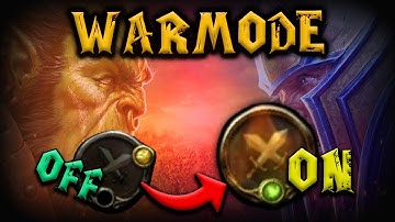 How To Turn Warmode On/Off - Shadowlands World of Warcraft (For Beginner’s) | Both Factions