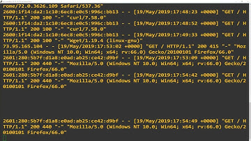 004 Testing the IPv6 enabled Web Server