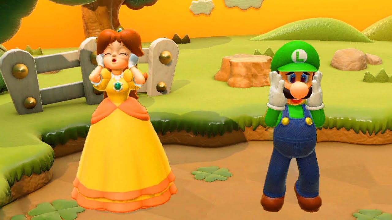 Super Mario Party Minigames - Daisy vs Luigi Vs Mario Vs Wario (Very Hard)