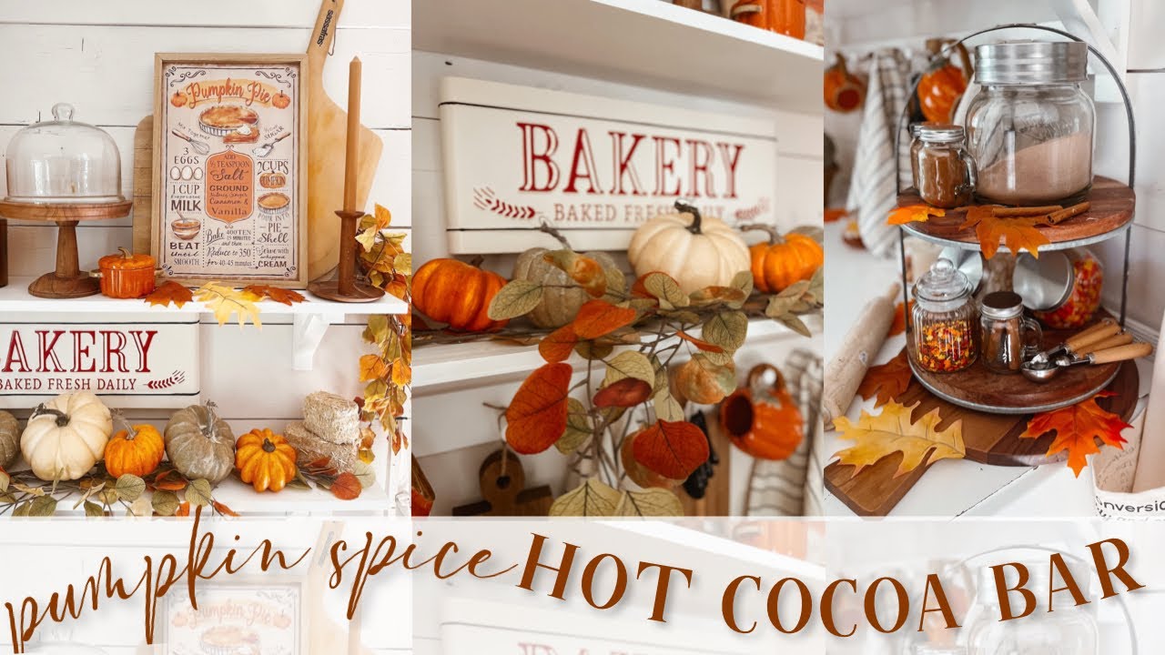 Make an Everyday Hot Cocoa Bar - Organize and Decorate Everything