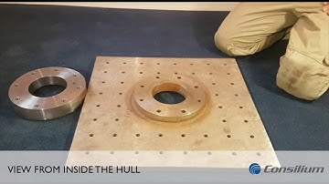 SAL T MSSBSV H Step 1 - Mounting of bottom hull flange