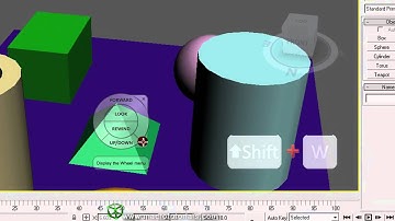 3D Studio Max - Tutorial - Steering wheels - Part 2