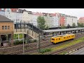 Oberleitungsrevisionstriebwagen (ORT) der DB Netz AG am Bahnhof Messe Nord/ICC (Witzleben)
