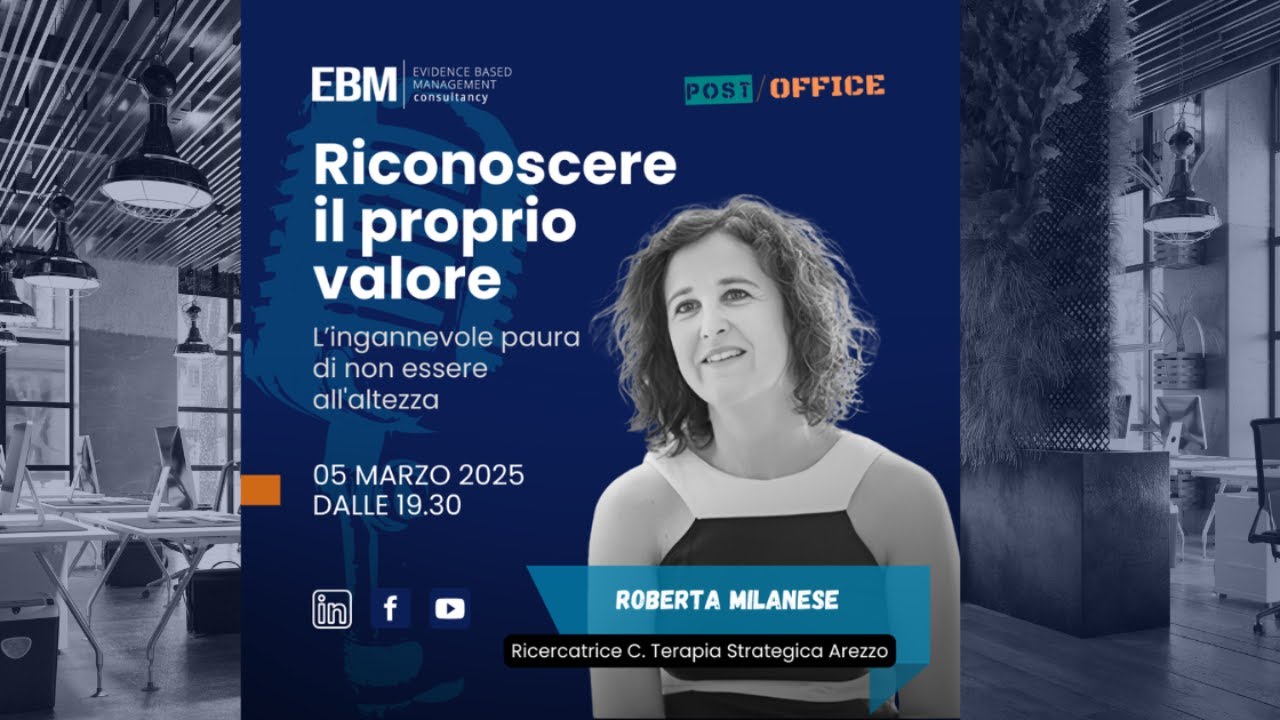EBMc | L’ingannevole paura di non essere all'altezza @Roberta Milanese