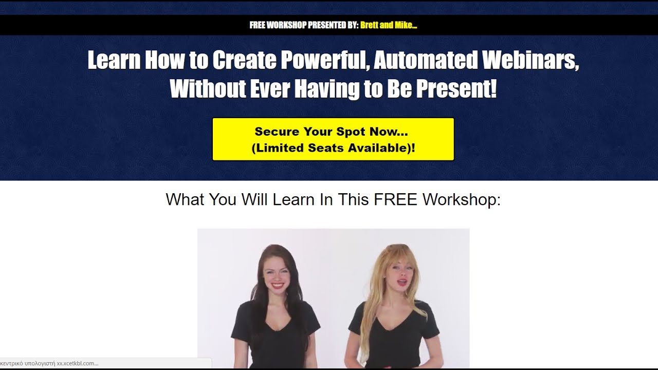 Autonars Webinar Replay: 100% Done For You High Ticket Automated Webinar Software