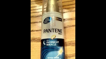 Review: Pantene Pro-v Overnight Miracle Repair Serum Review & Demo!