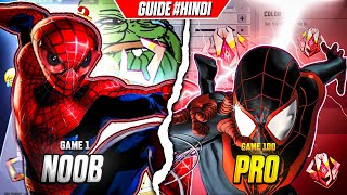 MASTER SPIDERMAN IN MARVEL RIVELS GUIDE BEGINNER TO ADVANCED TIPS, COMBOS, TIPS & ABILITY BREAKDOWN