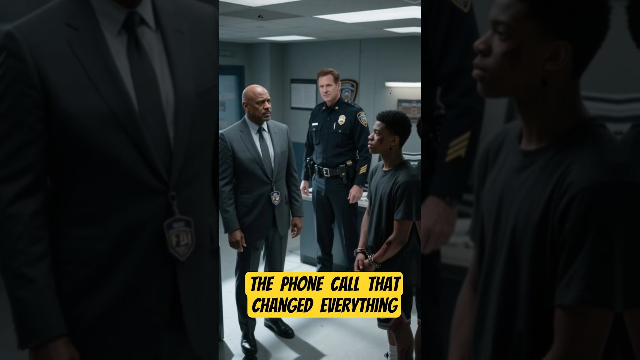 Полицейский-расист арестовывает чернокожего подростка — пока не появляется его отец, агент ФБР......