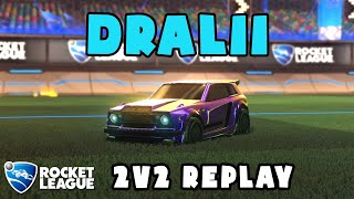 Dralii Ranked 2V2 Pov - Drali & Zen Vs Tr3Bla & Nico - Rocket League Replays