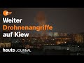 heute journal vom 26.11.2023 Drohnenagriffe auf Kiew, Geisel-Freilassung (english)