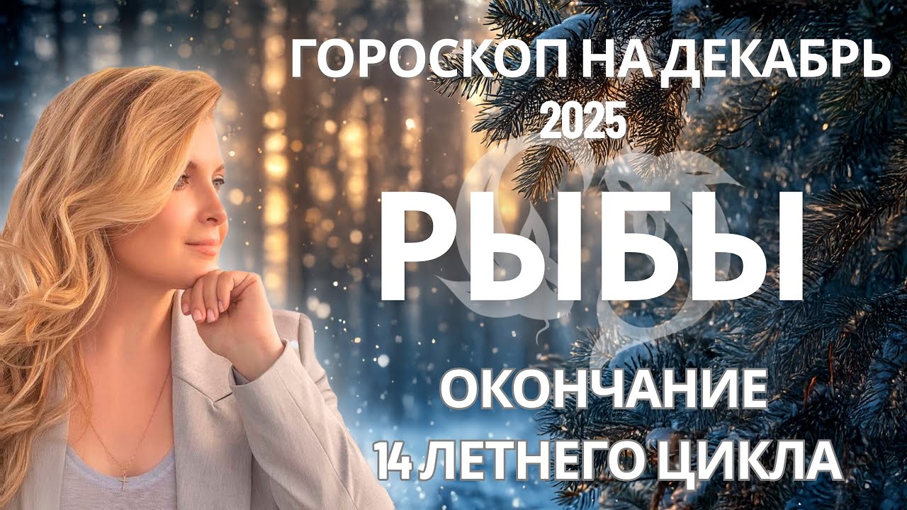 РЫБЫ ♓️ ГОРОСКОП НА ДЕКАБРЬ 2025🔥ОТ MARIA CAPI - YouTube