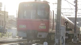 前照灯... 名鉄3500系+3100系 3508F+3153F (急行豊橋行き) 新安城付近にて
