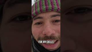 Hardest Winter Camping: Minus Degrees Survival Challenge! #shorts