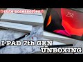 UNBOXING MY NEW IPAD 2020 7TH GEN AND APPLE PENCIL + ACCESSORIES!!