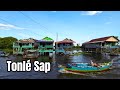 Boat to Kampong Phluk Floating village on Tonlé Sap lake