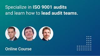 ISO 9001 Lead Auditor Course Overview | Free Online Course
