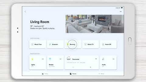 How to Control Room Features in your Crestron Home from the Crestron Home App