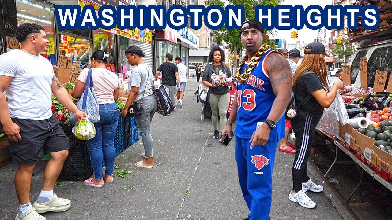 Inside NYC's largest dominican neighborhood: Washington Heights, St. Nicholas Avenue