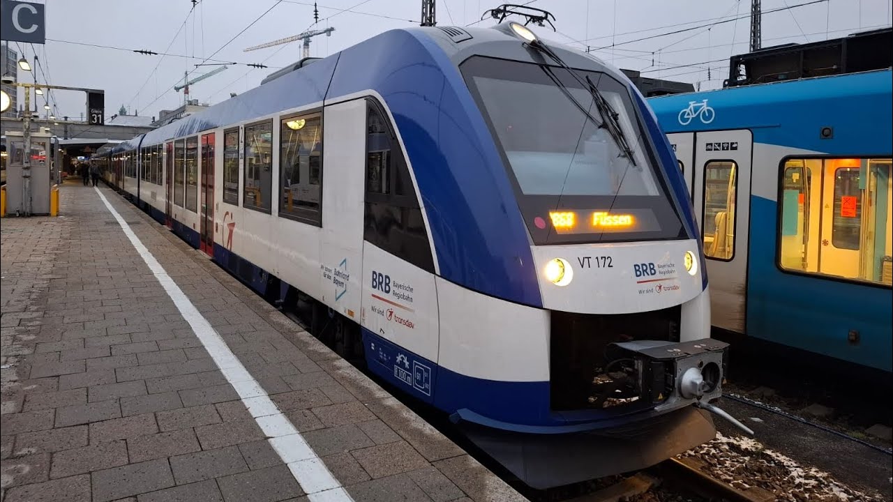 RB 68 von Füssen nach München Hbf