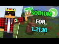 How to Download &amp; Install Sodium Mod In Minecraft T-Launcher 1.21.10