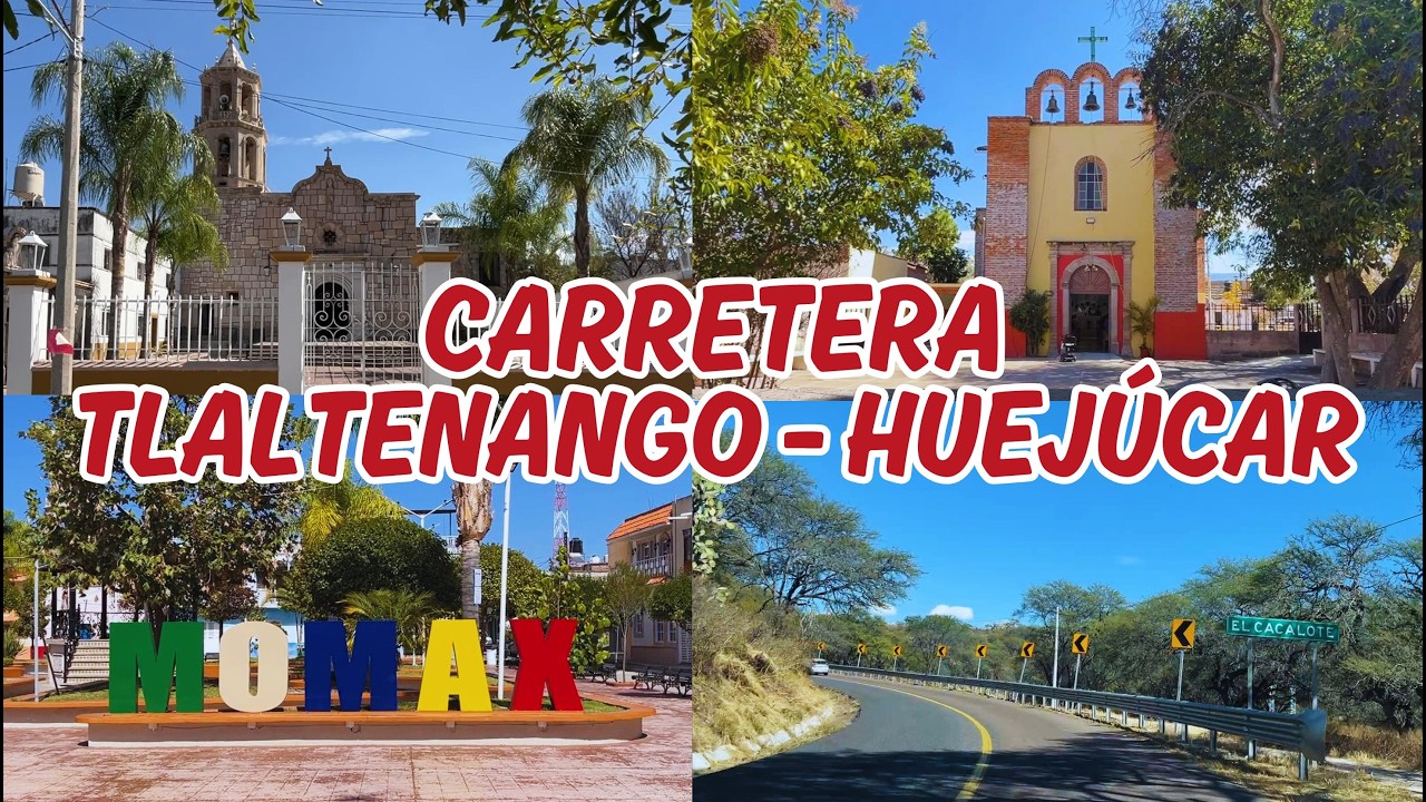 Recorriendo la carretera Tlaltenango – Huejúcar 🚗