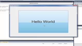 Famous Hello World Program in Visual Basic Wealth