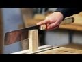 How to Use a Back Saw | Woodworking How to Use a Back Saw | Woodworking
