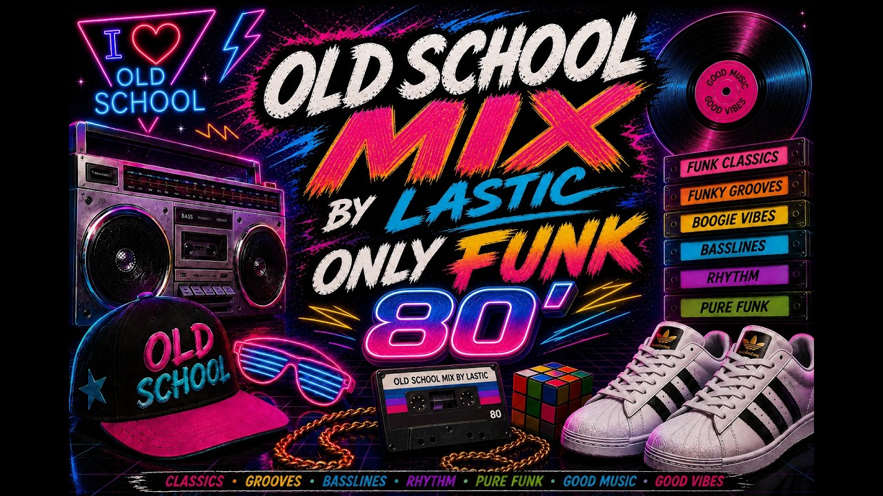 funk 80' old school mix volume 1 : The Whispers, Shalamar, Evelyn