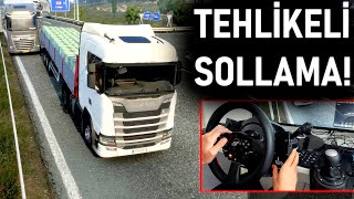 Tehli̇keli̇ Sollama Yi̇ne Banlandik - Calai̇s Dui̇sburg Yolu - Ets 2 Mp T300Rs Gt