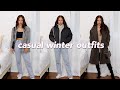 CASUAL WINTER OUTFITS | WINTER LOOKBOOK 🤍