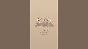 سورة الطلاق [ 2 : 5 ] ~ الشيخ ماهر المعيقلي