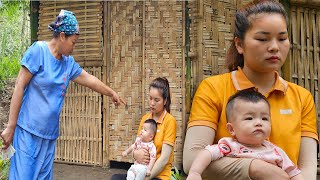 17 year old single mom Harvesting sugarcane to sell -Rescuing a small dog -Mom-in-law stealing money