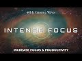 Intense Focus Music For Peak Concentration & Productivity