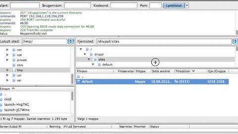 Delete Drupal files from web server