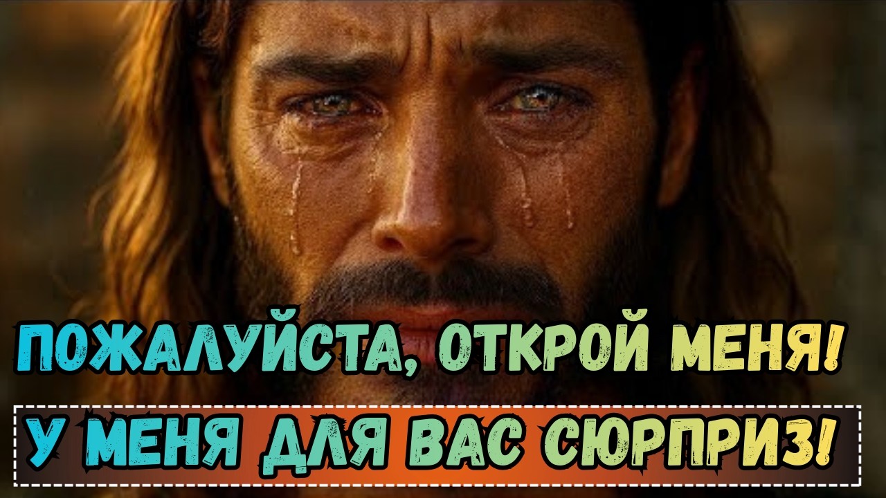 Бог говорит: Пожалуйста, открой меня! У меня для тебя сюрприз! Божье послание тебе!