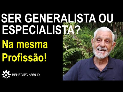 Vídeo: É bom ser generalista?