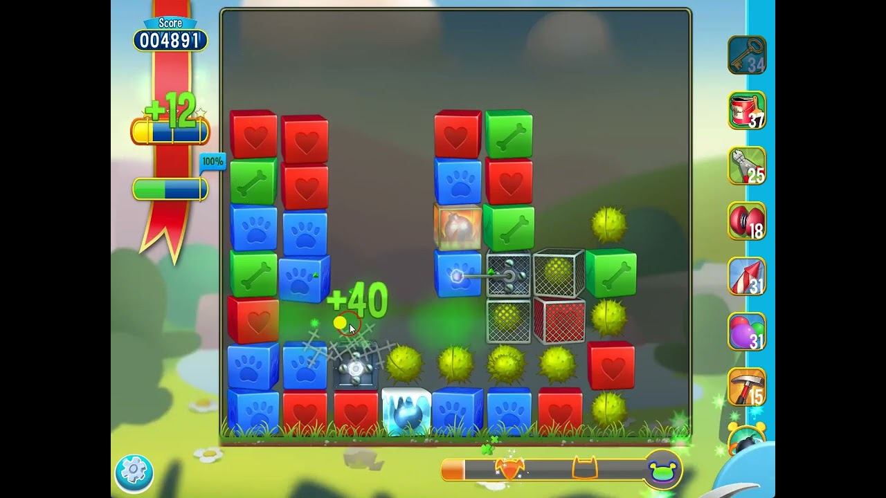 Pet Rescue Saga level 5216 no boosters | PuzzledCubes.site