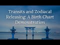 Transits and Zodiacal Releasing: A Birth Chart Demonstration