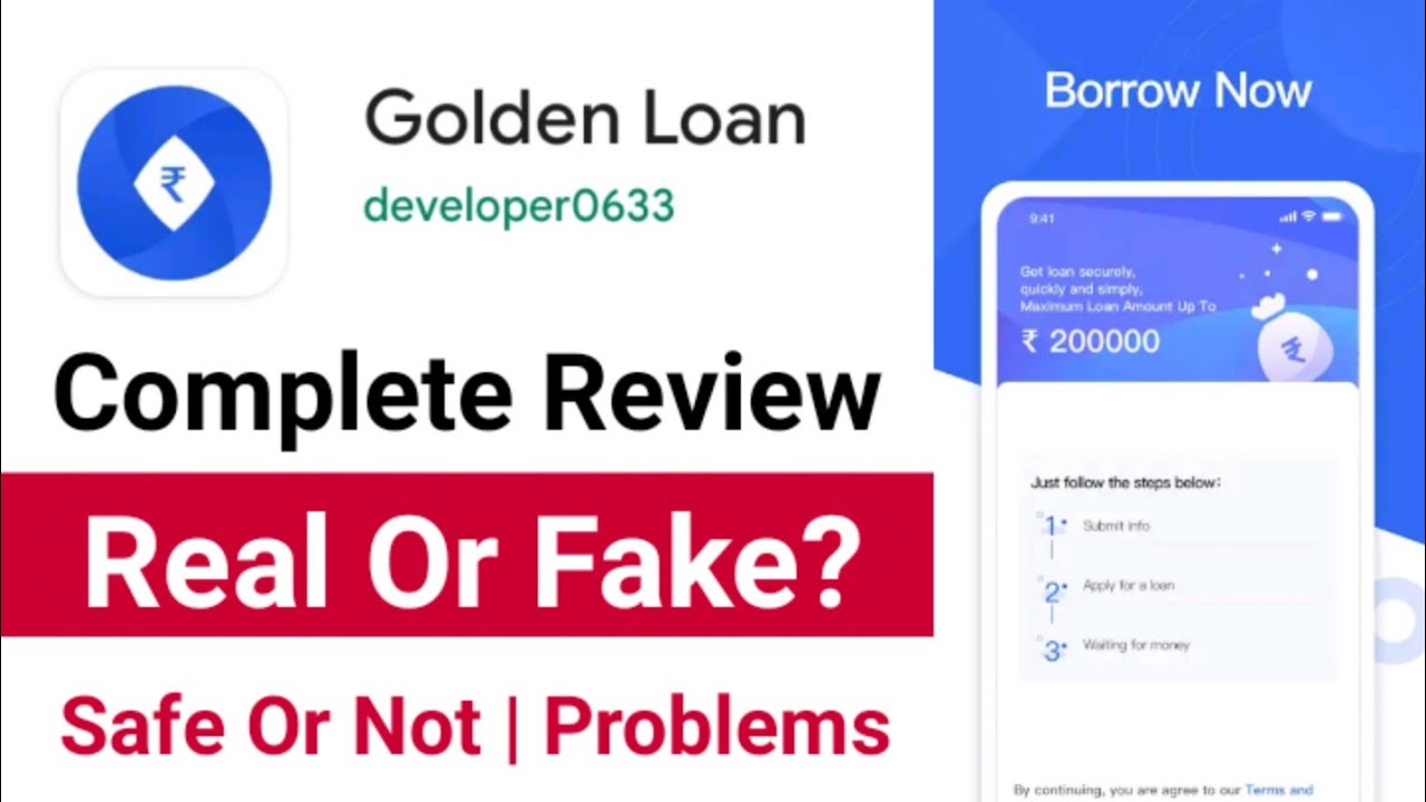 Golden Loan App Review | Golden Loan App Real Or Fake 🤔 Golden Loan App Reality | Full Details