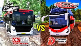 🚚Bus Simulator 2023 vs World Bus Driving Simulator | Best Comparison | Dynamic Games vs Ovilex Soft screenshot 5