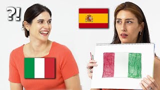 Spanish Girl Try to Answer Basic Questions About Italy!!