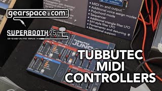 Tubbutec MIDI Controllers - Gearspace @ Superbooth 2025