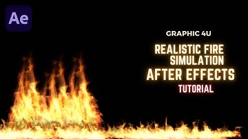 Realistic Fire Simulation - After Effects Tutorial